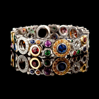 Carbonated Multi Coloured Bracelet