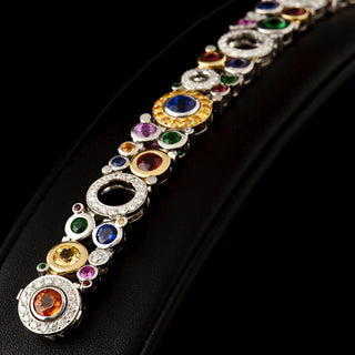 Carbonated Multi Coloured Bracelet
