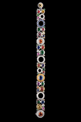 Carbonated Multi Coloured Bracelet