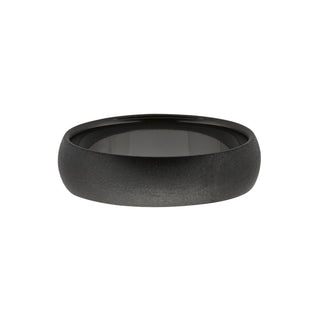 traditional black zirconium males wedding ring