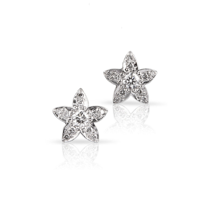 Pointed hot sale stud earrings